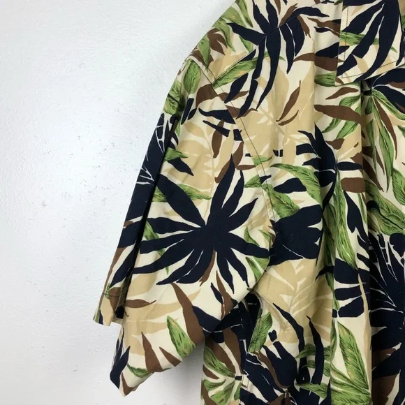 Russ Collection Palm Tree Print Shirt - Picture 2 of 5